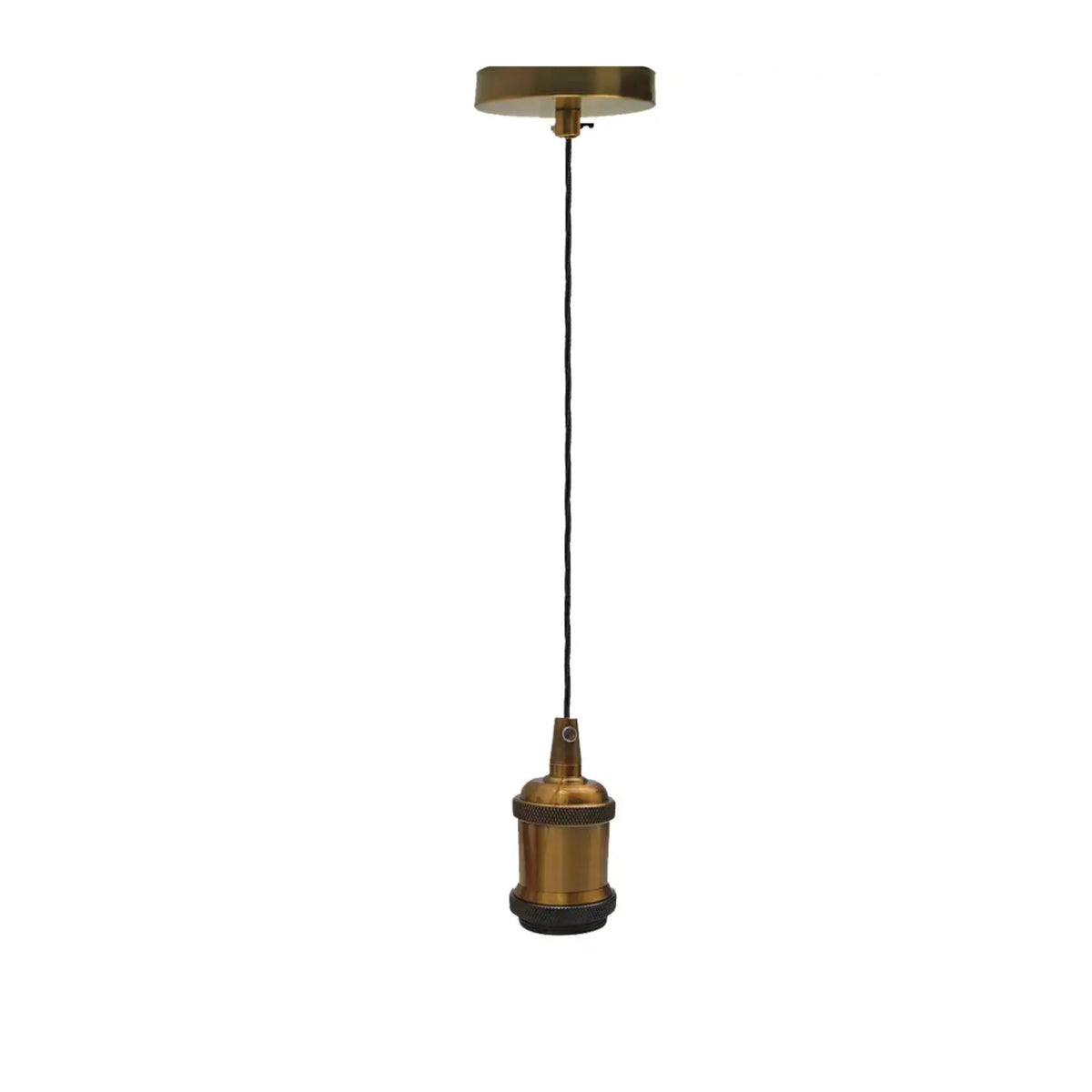 Twisted 1m Modern Lights Pendant Holder Without Ceiling Rose~3442