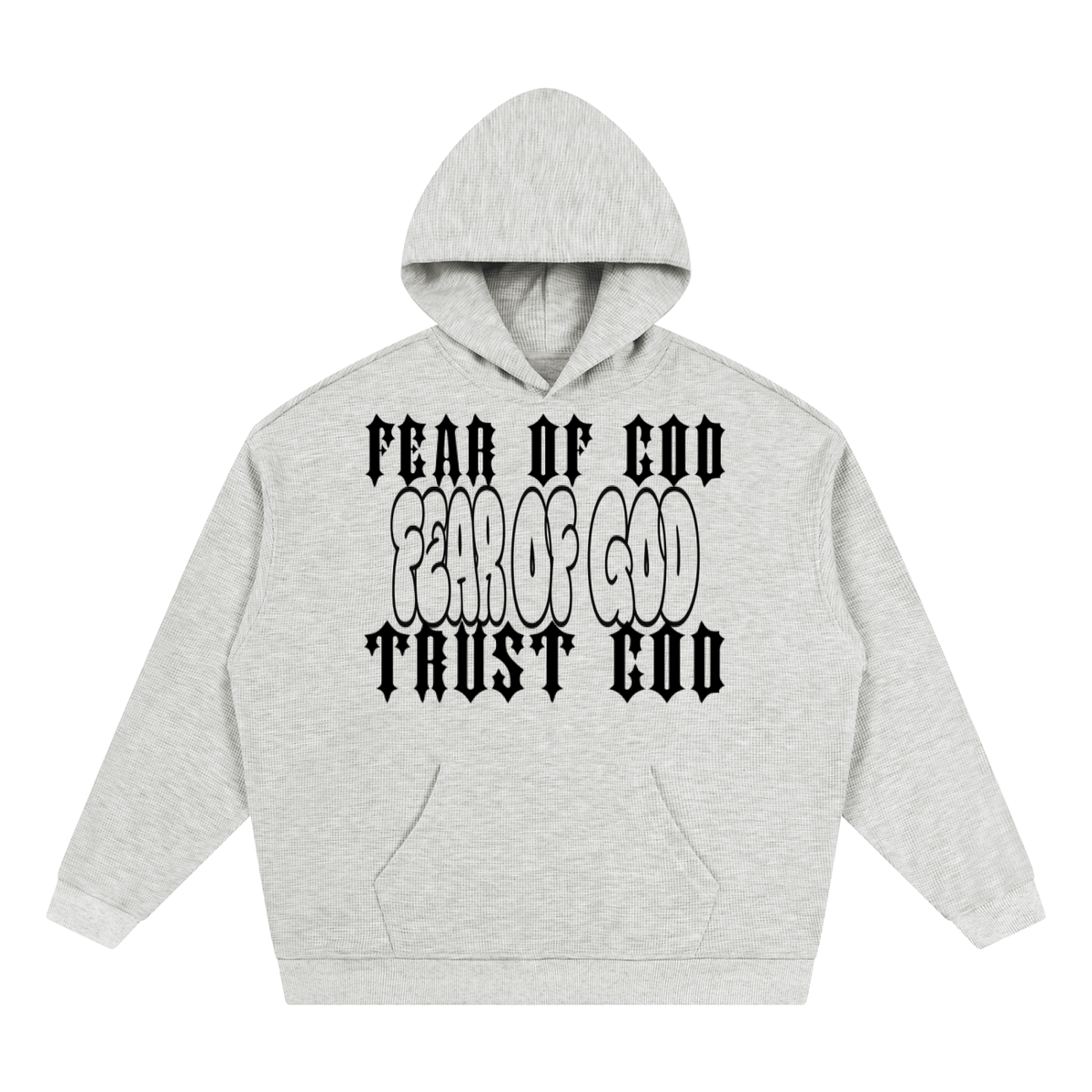 Unisex Waffle Hoodie