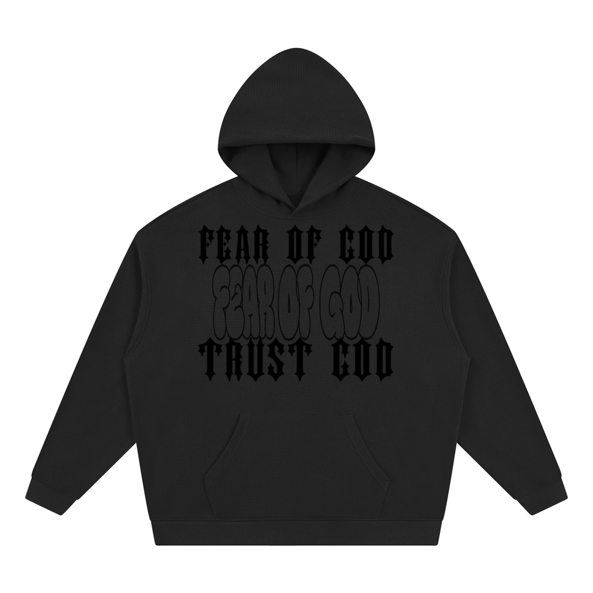 Unisex Waffle Hoodie