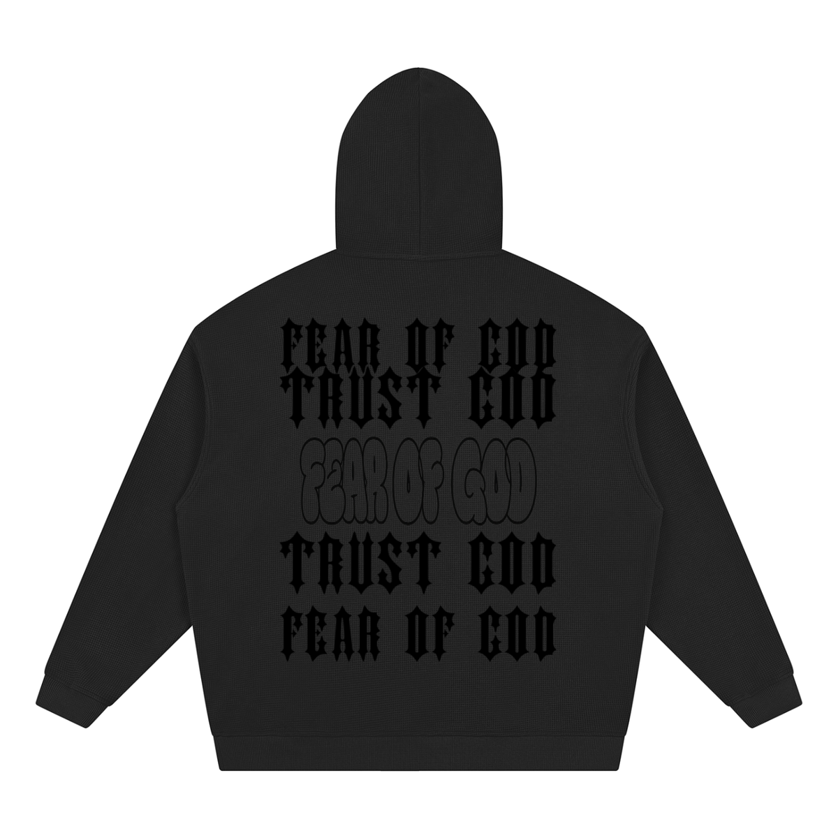 Unisex Waffle Hoodie