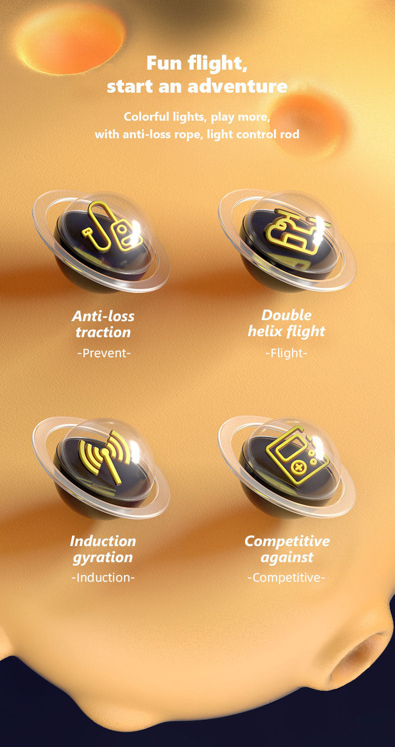 Luminous Flying Ball Kids Toy Electronic Infrared Induction Aircraft Remote Control Flight Balls Toys Ball Interactive Toy Gifts