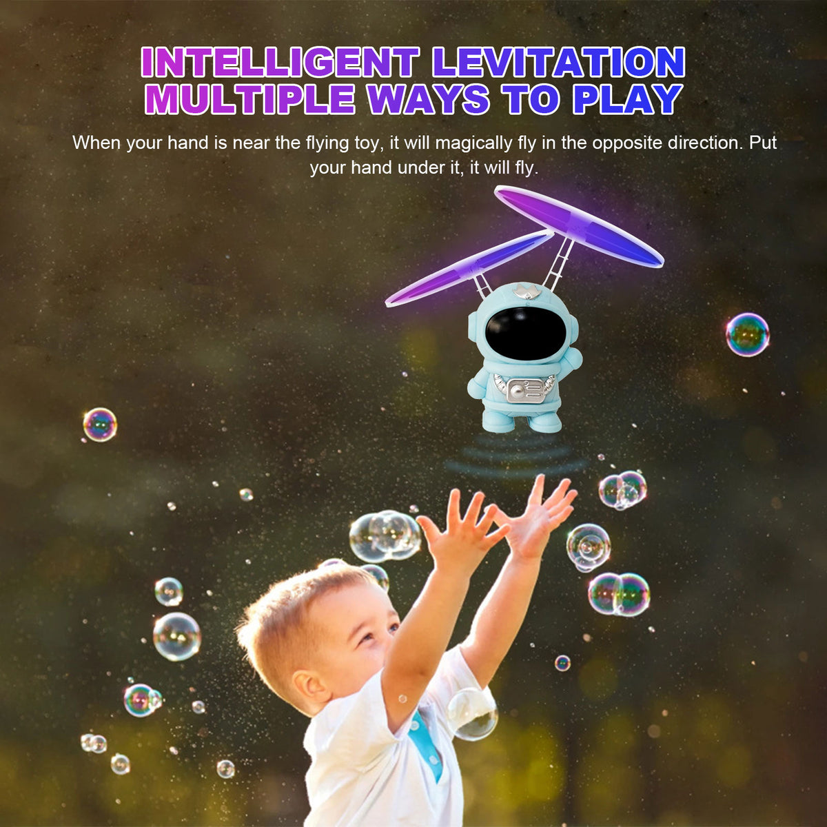 Luminous Flying Ball Kids Toy Electronic Infrared Induction Aircraft Remote Control Flight Balls Toys Ball Interactive Toy Gifts