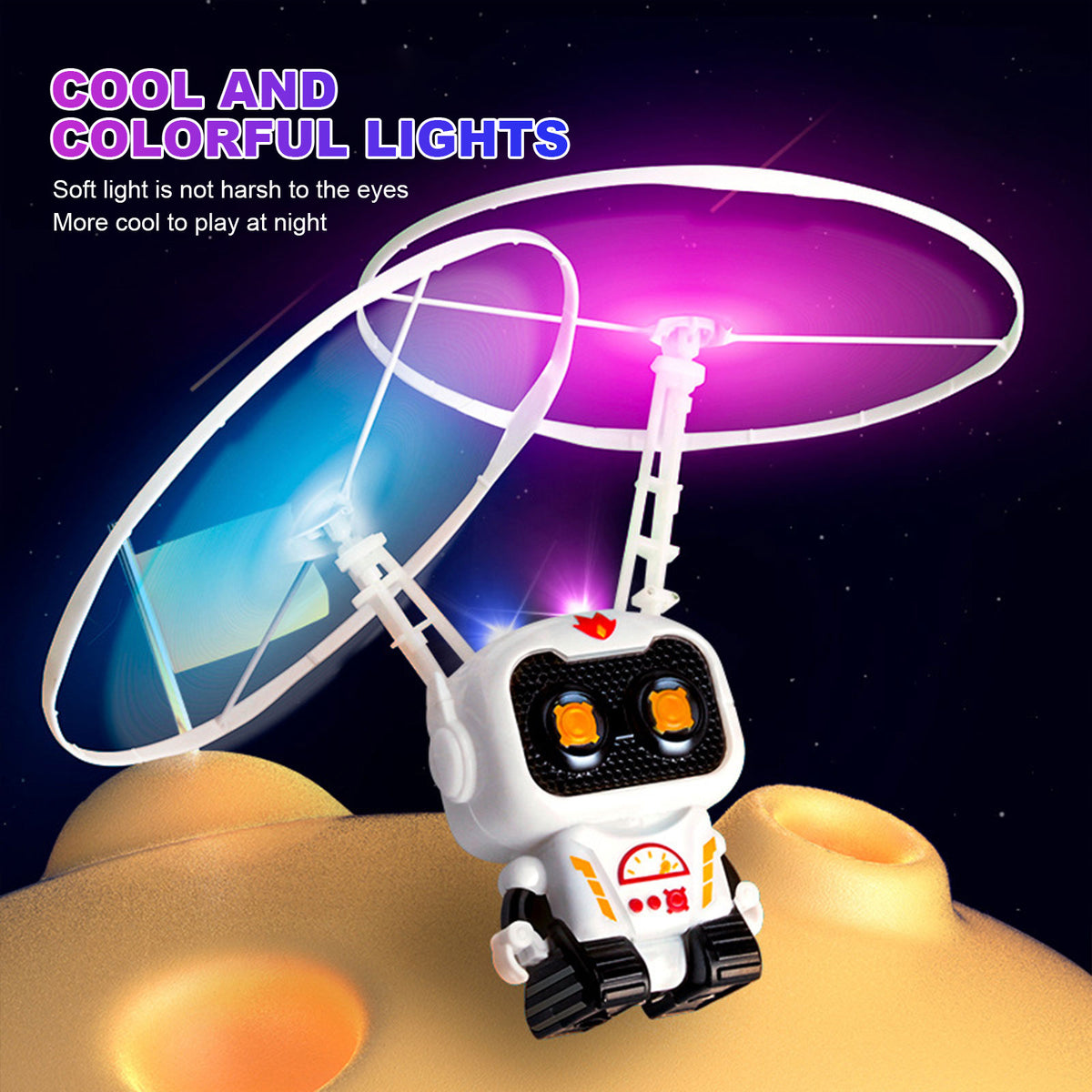 Luminous Flying Ball Kids Toy Electronic Infrared Induction Aircraft Remote Control Flight Balls Toys Ball Interactive Toy Gifts
