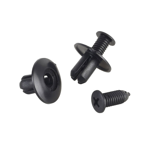 100 in 1 Universal Car Plastic Fasteners Rivet Clips Set, 100 PCS
