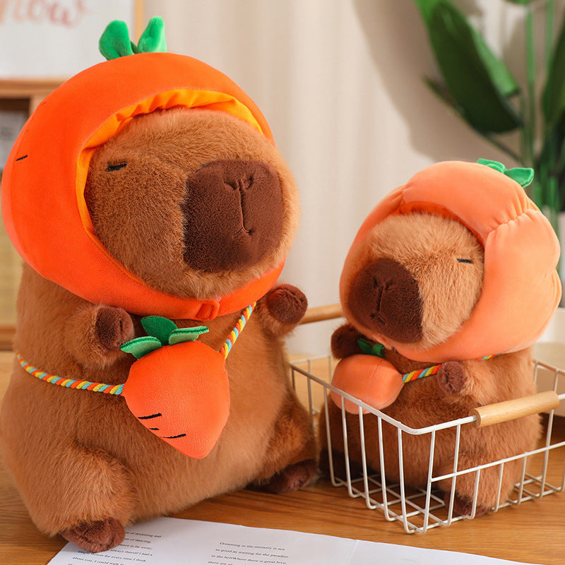 Cute Vegetable-Themed Guinea Pig Plush Doll