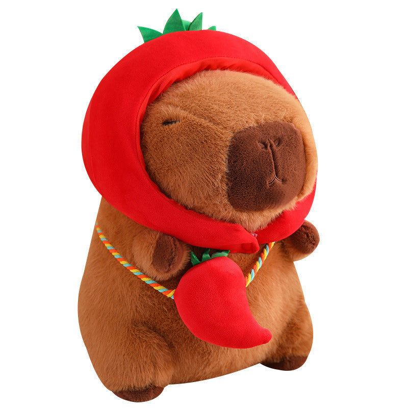 Cute Vegetable-Themed Guinea Pig Plush Doll