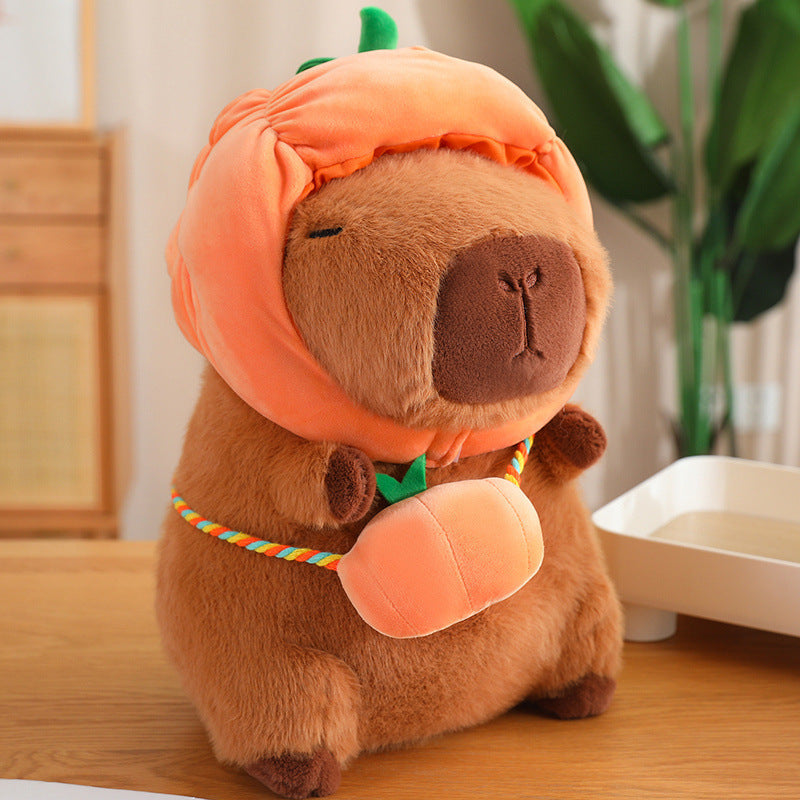 Cute Vegetable-Themed Guinea Pig Plush Doll
