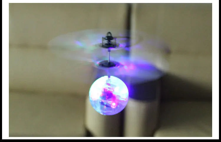 Luminous Flying Ball Kids Toy Electronic Infrared Induction Aircraft Remote Control Flight Balls Toys Ball Interactive Toy Gifts