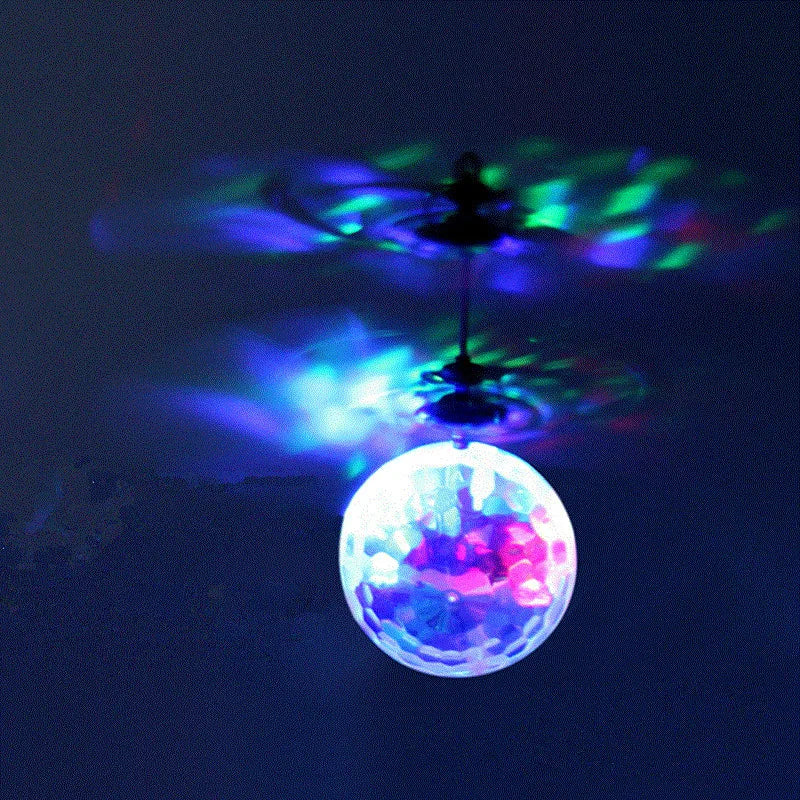 Luminous Flying Ball Kids Toy Electronic Infrared Induction Aircraft Remote Control Flight Balls Toys Ball Interactive Toy Gifts