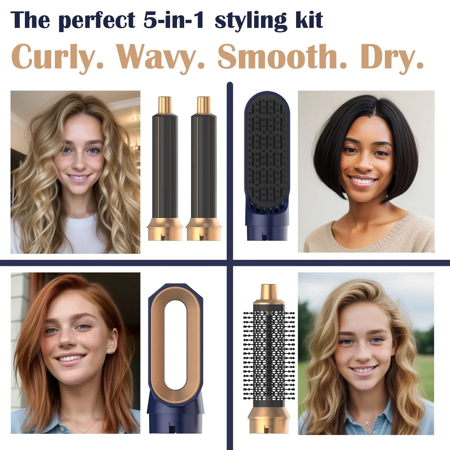 New Hair Dryer Multi Hair Styler-2