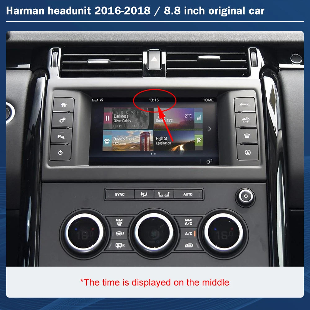 Wireless Carplay For Land Rover/Jaguar/Range Rover/Evoque/Discovery 2012-2016 Android Auto Ai DSP Interface Mirror Link AirPlay