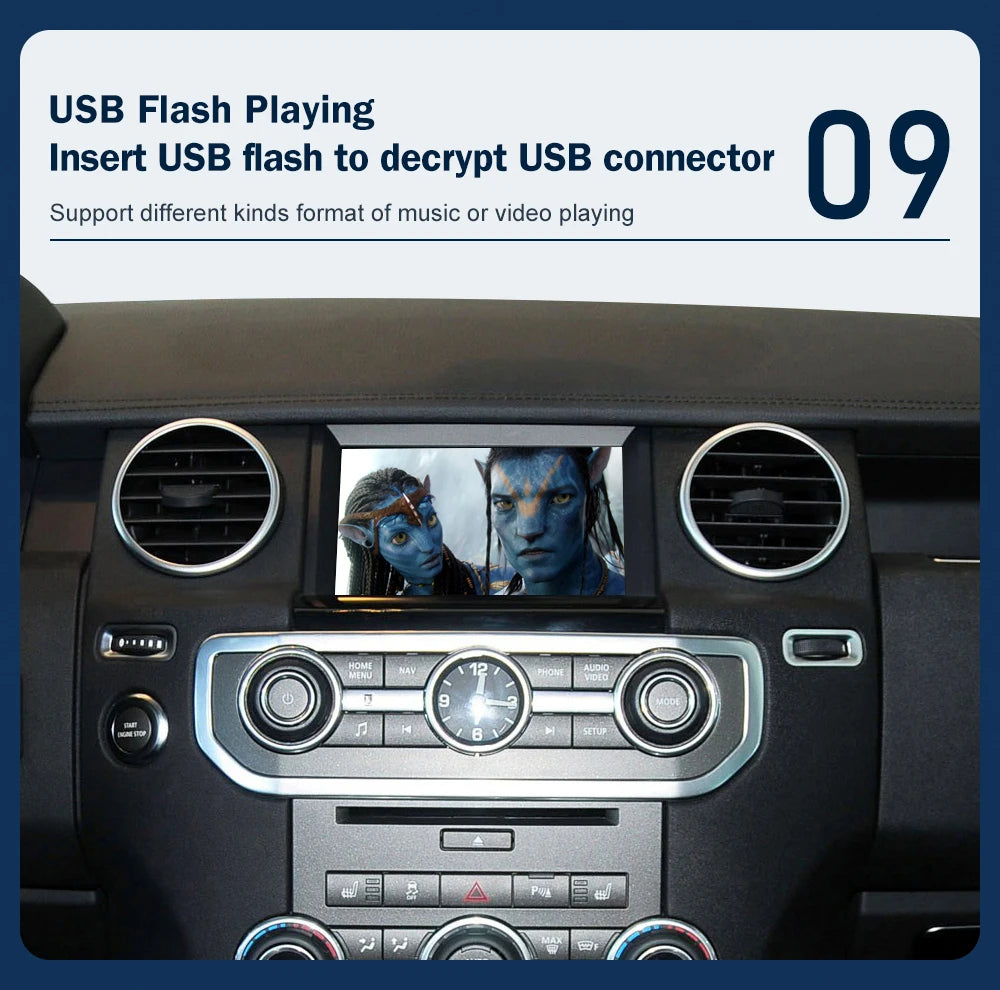 Wireless Carplay For Land Rover/Jaguar/Range Rover/Evoque/Discovery 2012-2016 Android Auto Ai DSP Interface Mirror Link AirPlay